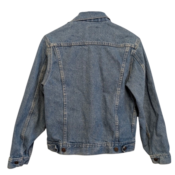 GAP Pioneer Vintage Authentic 1969 Classic Blue Denim Trucker Jacket - Picture 4 of 10